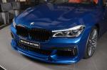 BMW 750Li xDrive Avus Blue by Abu Dhabi Motors 2017 года